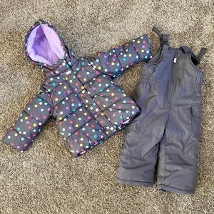 NWOT Carters 2T Toddler Girls Winter/Snow Set